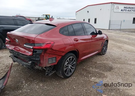 2020 BMW X4 xDrive30I из США, поврежденный, VIN 5UX2V1C0XLLE67233